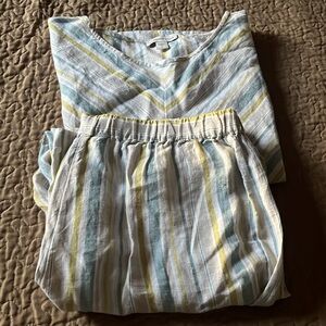 Coldwater Creek linen set